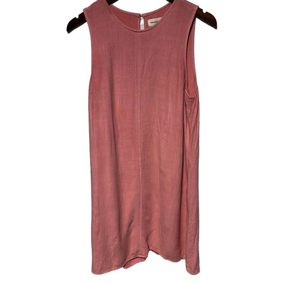 Thread & Supply Linen Swing Dress Pink Size Medium - Picture 2 of 7